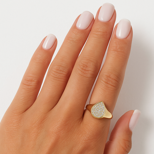 Bague poire